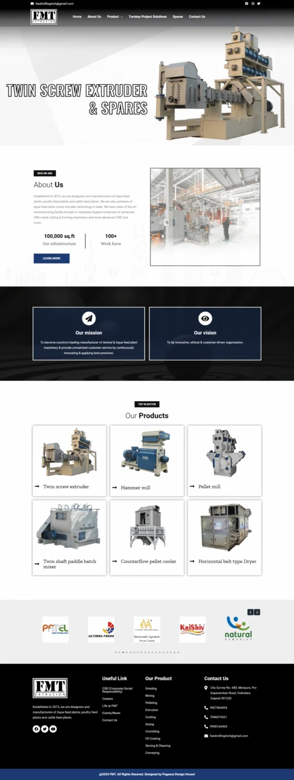 fmt - wordpress website