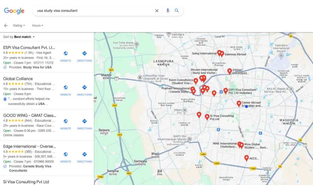 SEO result screenshot 4