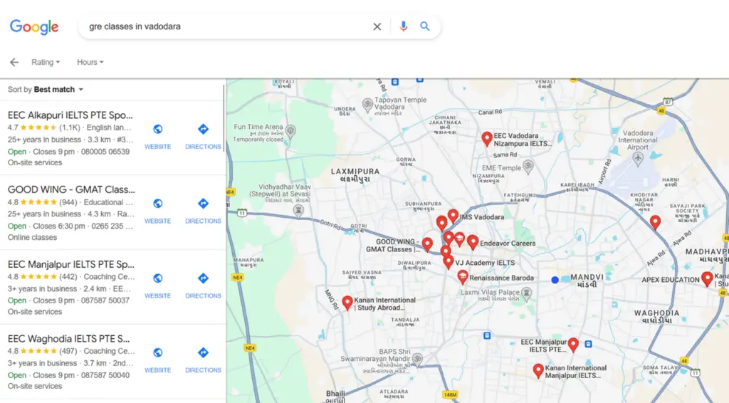 SEO result screenshot 2