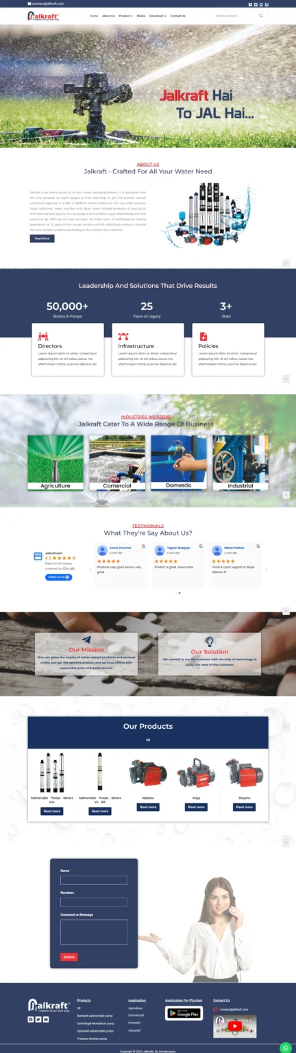 jalkraft - ecommerce website