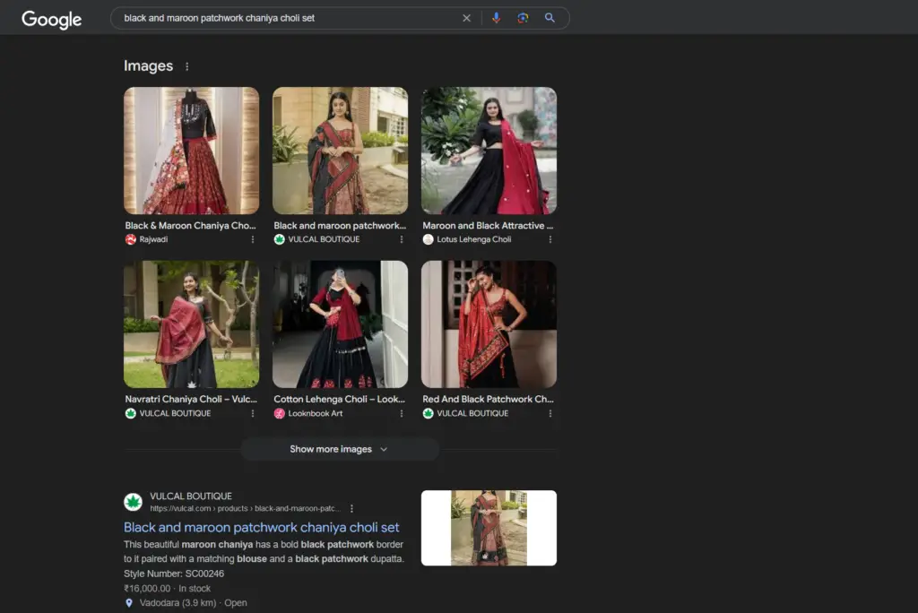 SEO result screenshot 2
