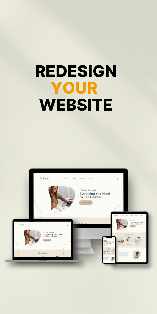 website redesign services india