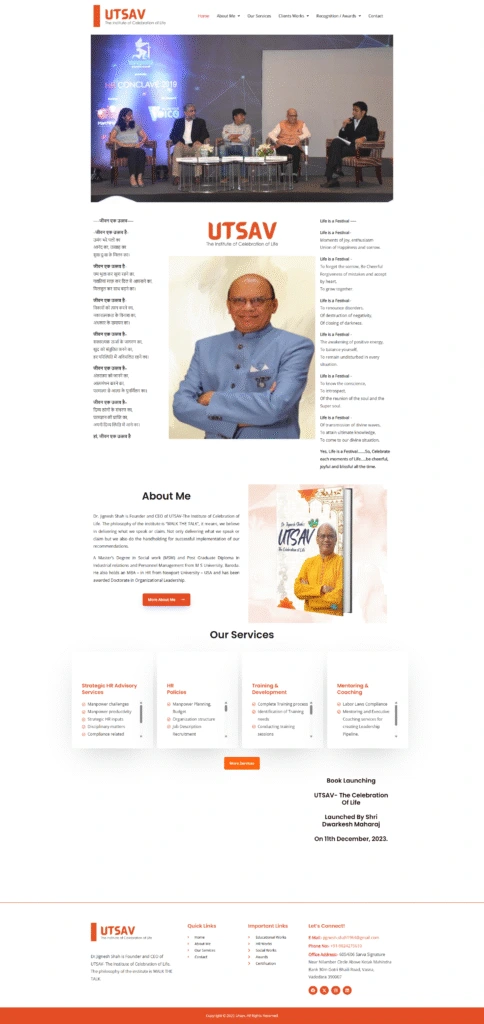 wordpress website portfolio