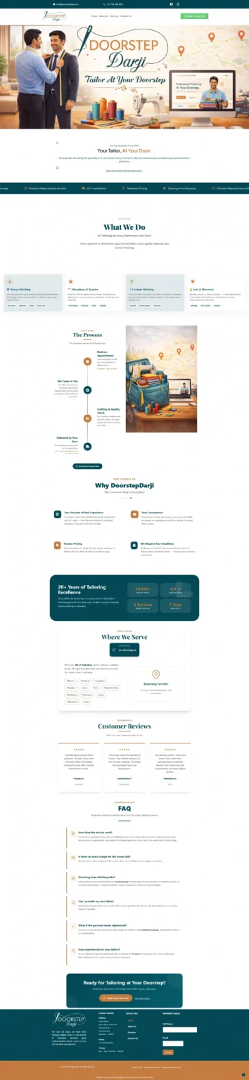 doorstepdarji website