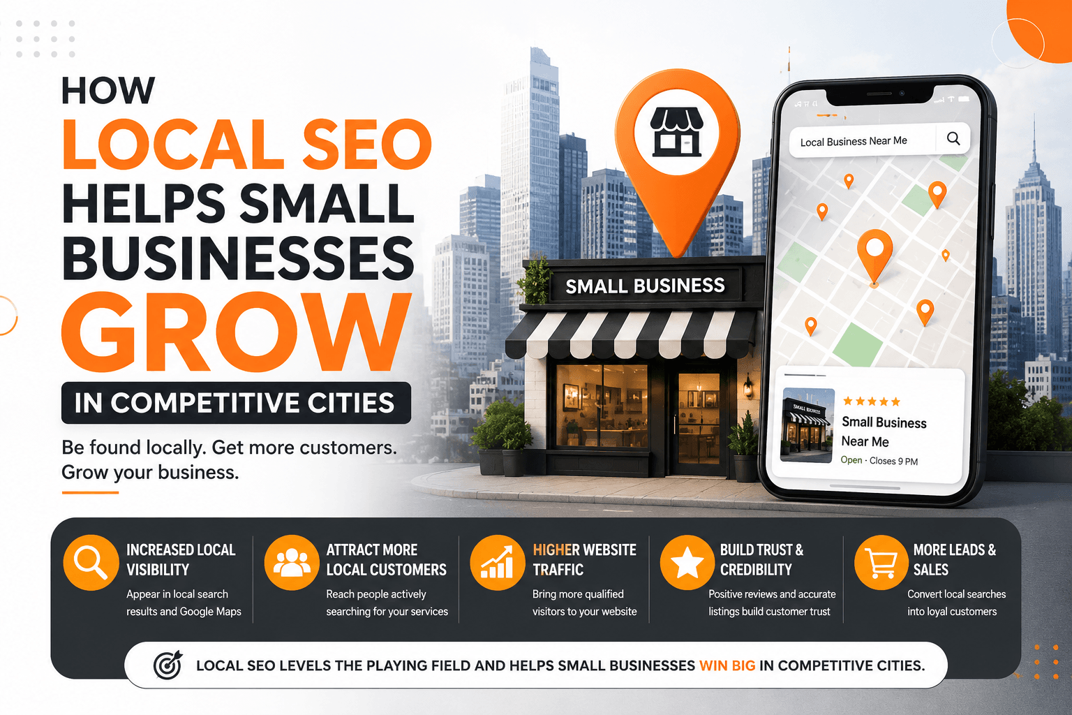 Local SEO for small business growth