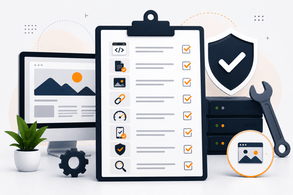 static website checklist