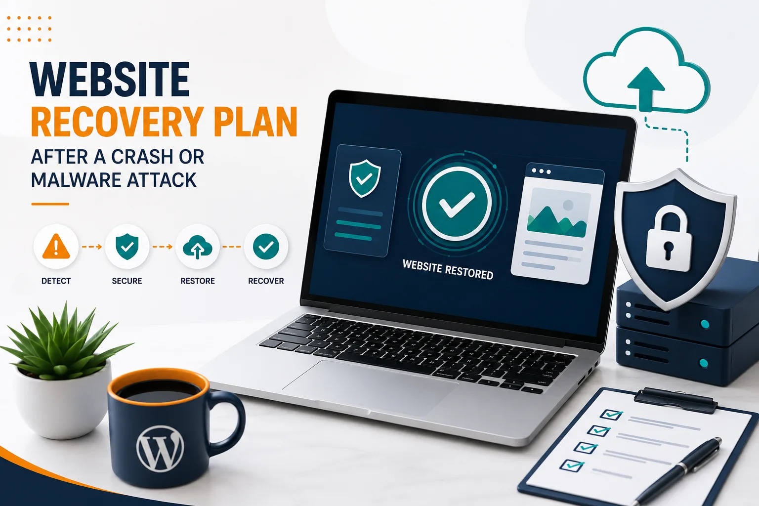Website Recovery Plan After a Website Crash or Malware Attack