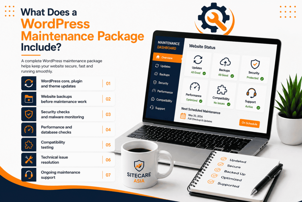 what wordpress packages include